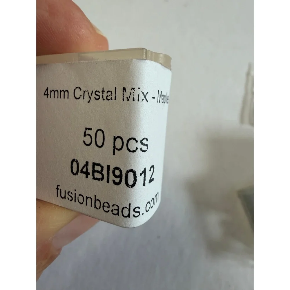 Austrian Crystal Bicone Beads 4mm Multicolor Jewelry Making Full + Partial